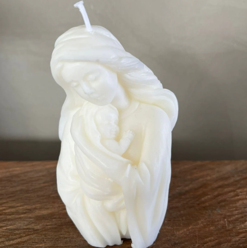 Virgin and Child Candle
