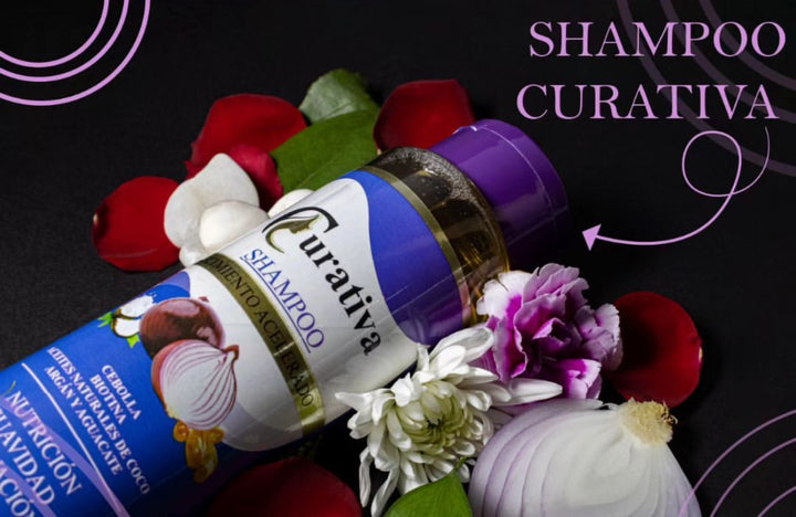 Shampoo with Onion and Ginger Curativa