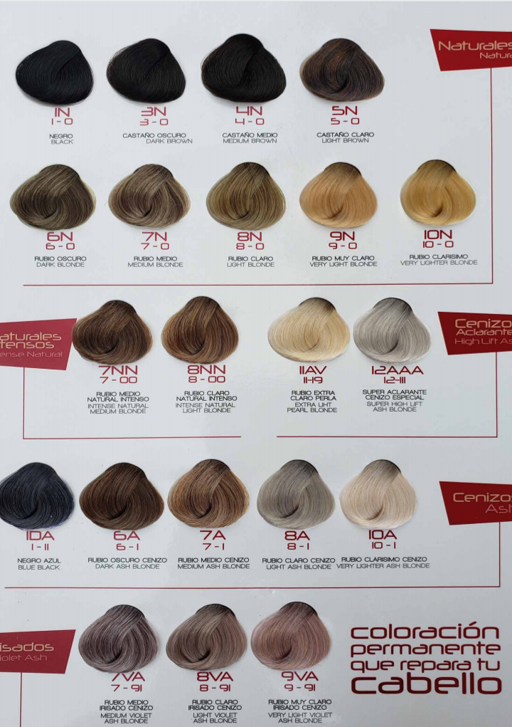 Tinte permanente para el cabello Urbanus